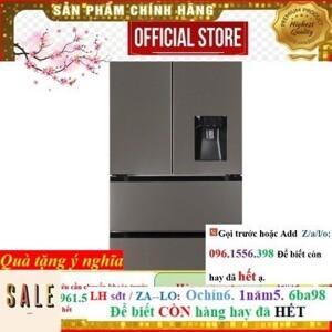 Tủ lạnh Kaff 523 lít  KF-BCD523W