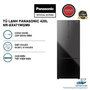 Tủ lạnh Panasonic 2 cánh Inverter 420 lít NR-BX471WGM9