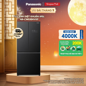 Tủ lạnh Panasonic Inverter 495 lít NR-CW530HVK9