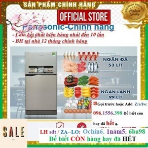 Tủ lạnh Panasonic Inverter 152 lít NR-BA178PSVN