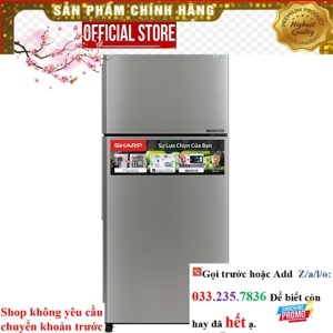 Tủ lạnh Sharp Inverter 352 lít SJ-XP352AE