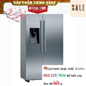 Tủ lạnh Side By Side Bosch 600 lít KAD93AIEP