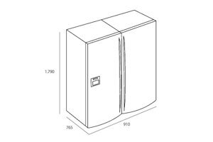 Tủ lạnh Teka 616 lít NF3 650X