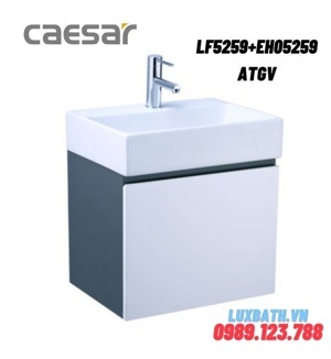 Tủ lavabo Caesar LF5259+EH05259ATGV