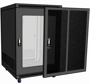 Tủ mạng - Tủ rack TMC 19 inch 15U D800 TM158BN-B