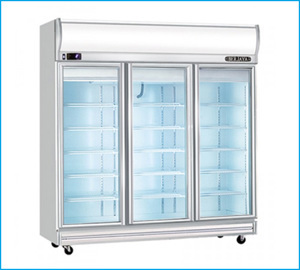 Tủ mát 3 cánh kính Berjaya 3D/DC-SM