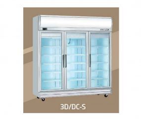 Tủ mát 3 cánh kính Berjaya 3D/DC-SM