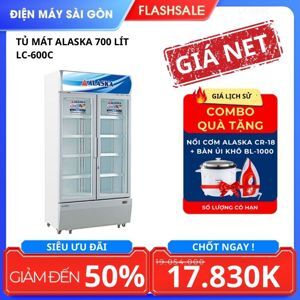 Tủ mát Alaska 2 cánh 600 lít LC-600C