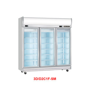 Tủ mát Berjaya 3 cánh 1507 lít 3D/D2C1F-SM