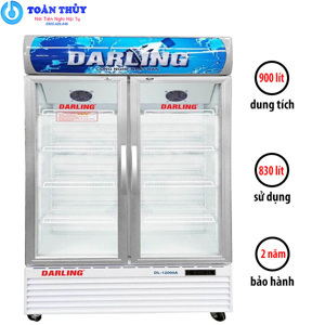 Tủ mát Darling 2 cánh 800 lít DL-9000A