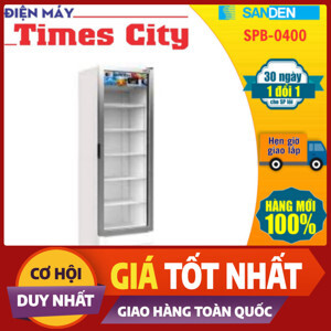 Tủ mát Sanden inverter 1 cánh 390 lít SPB-0400