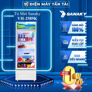 Tủ mát Sanaky 200 lít VH-2589K