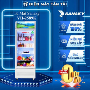 Tủ mát Sanaky 200 lít VH-2589K