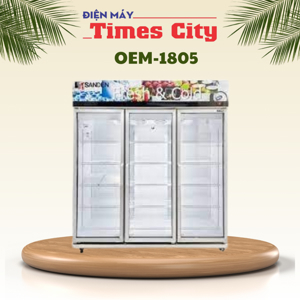 Tủ mát Sanden inverter 3 cánh 1500 lít OEM-1805