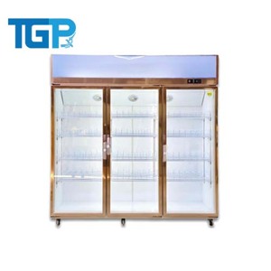 Tủ mát trưng bày 3 cánh (Coli) máy nén trên Snow Village LC-1800H