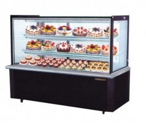 Tủ mát trưng bày bánh kính vuông Berjaya RCS09SB13-2FB