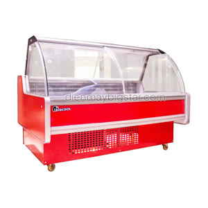 Tủ mát trưng bày thịt tươi 1.6m Snow Village SC-1.6