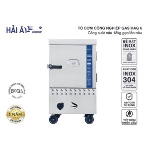 Tủ nấu cơm công nghiệp Hải Âu HAG 6