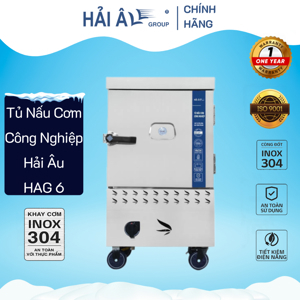 Tủ nấu cơm công nghiệp Hải Âu HAG 6