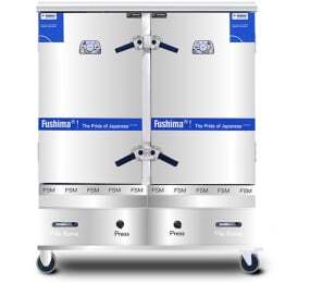Tủ nấu cơm dùng gas và điện 24 khay Fushima YWD-240