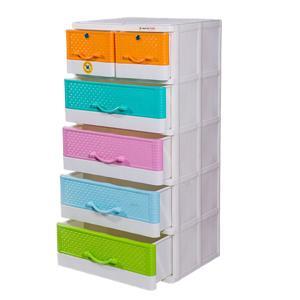 Tủ nhựa 5 tầng, 6 ngăn Hiệp Thành 369