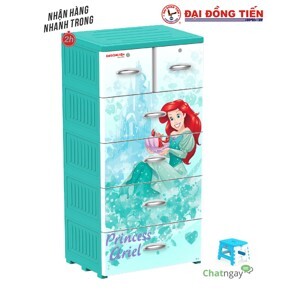 Tủ nhựa Đại Đồng Tiến Fairy Princess P1821