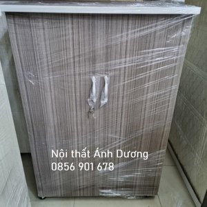 Tủ nhựa Đài Loan 2 cánh, 3 ngăn