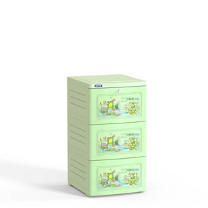 Tủ nhựa Duy Tân Tano có khóa 3 tầng