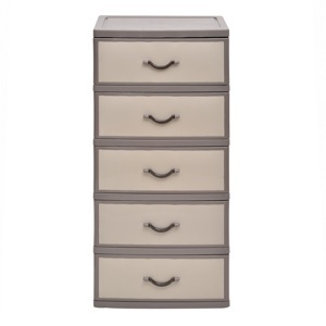Tủ nhựa kẻ 3 tầng Song Long T666 57 x 45 x 74 cm