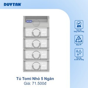 Tủ nhựa mini Tomi 5 ngăn nhỏ