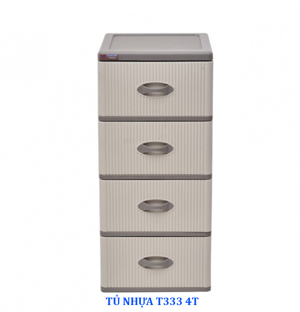 Tủ nhựa Song Long T333 4 tầng