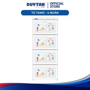 Tủ nhựa Tano duy tân 4 tầng
