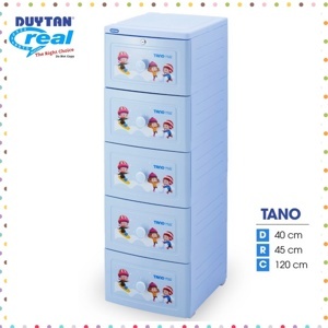 Tủ nhựa Tano duy tân 5 tầng