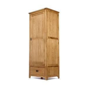 Tủ quần áo Rustic 1 cánh gỗ sồi