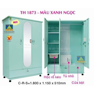 Tủ quần áo Trung Hưng TSLR25