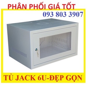 Tủ Rack treo tường 19” 6U TMC Rack 6U-D400