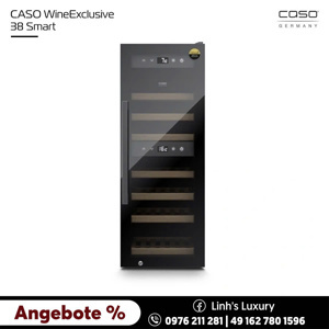 Tủ rượu Caso WineExclusive 721 - 38 chai