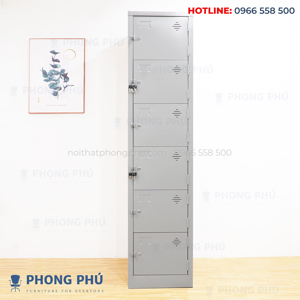 Tủ sắt locker 6 ngăn CAT986