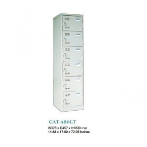 Tủ sắt locker 6 ngăn CAT986