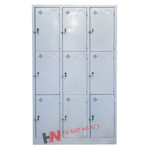 Tủ sắt locker 9 ngăn LK09