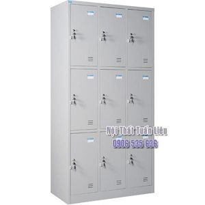 Tủ sắt locker Hòa Phát TU983-3K 91,5 x 45 x 183 cm