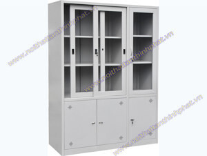 Tủ sắt văn phòng hòa phát 5 khoang TU09K7GCK