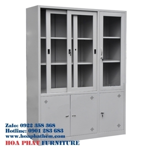 Tủ sắt văn phòng hòa phát 5 khoang TU09K7GCK