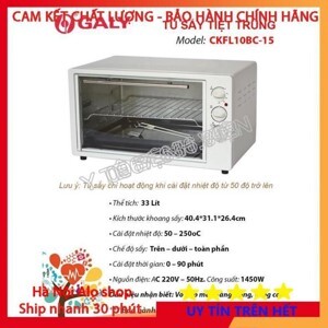 Tủ sấy dụng cụ y tế 33L Galy CKFL10BC-15