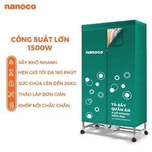 Tủ sấy quần áo Nanoco NCD2006