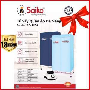 Tủ sấy quần áo Saiko CD1800