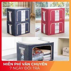 Tủ vải Living Box khung thép chịu lực loại lớn 66L