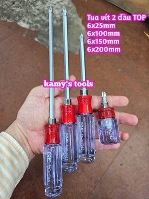 Tua vít 2 đầu cán trong Top TSD-0125
