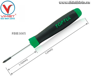 Tua vít bake cán dài Toptul FBIB3005