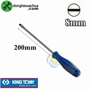 Tua vít đầu dẹp Kingtony 14220808